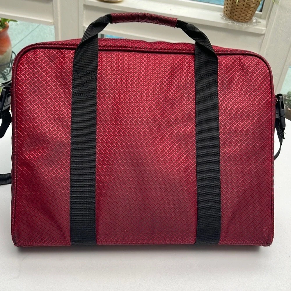 Ebags Maroon Laptop Crossbody Bag